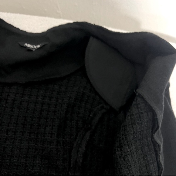 MISOOK Women’s Large Jacket Blazer Knit Black Gold Buttons with Rhinestones EUC - Picture 7 of 9